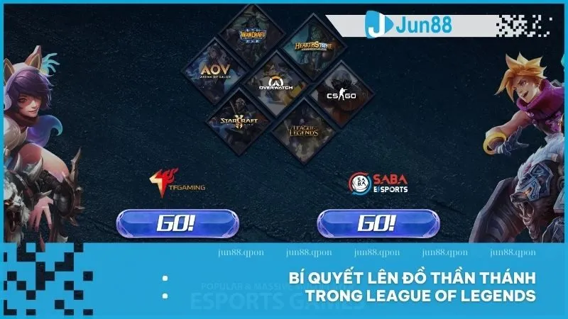 Cách chơi League Legends hiệu quả cho người mới tại Jun88 4 Bí quyết lên đồ thần thánh trong League of Legends