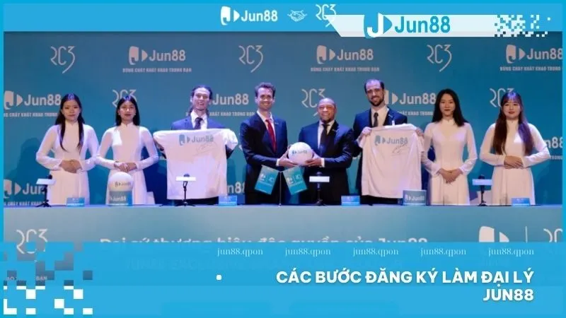 Đại lý nhà cái Jun88 – Cơ hội thu nhập hấp dẫn và hợp tác bền vững 3 Cách trở thành đại lý nhà cái Jun88 chính thức