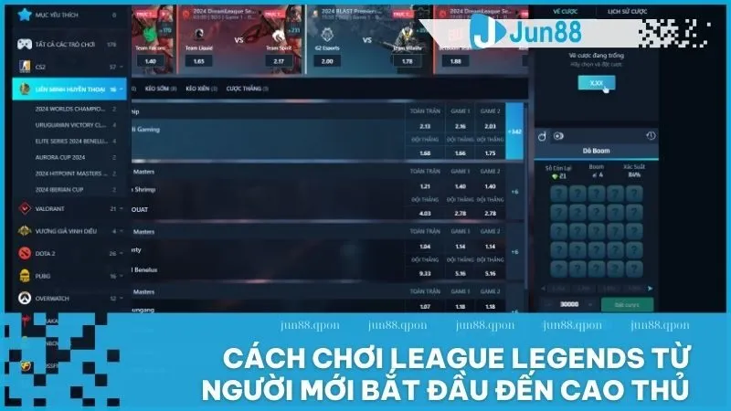 Cách chơi League Legends