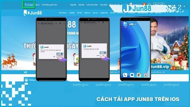 Hướng dẫn cài đặt và tải app Jun88 nhanh chóng 4 Cách tải app Jun88 trên các máy dùng hệ điều hành IOS