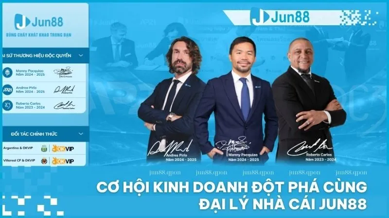 Đại lý nhà cái Jun88 – Cơ hội thu nhập hấp dẫn và hợp tác bền vững 1 Cơ hội kinh doanh đột phá cùng đại lý nhà cái Jun88