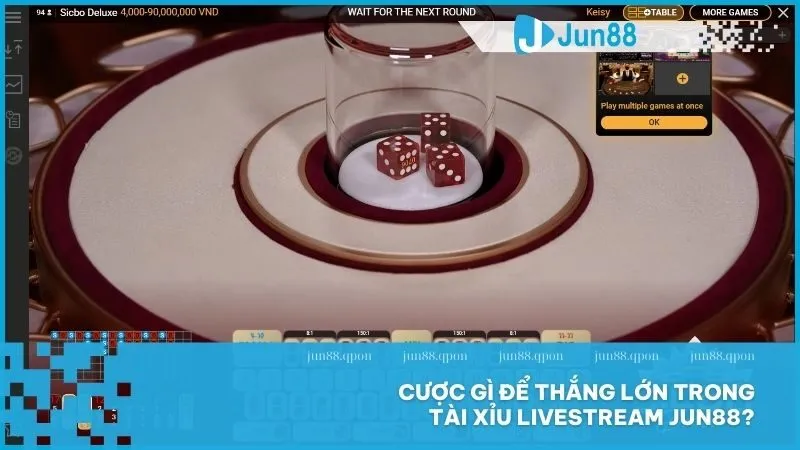 Tài xỉu livestream Jun88 – Trải nghiệm minh bạch, phấn khích cùng công nghệ hiện đại 4 Cược gì để thắng lớn trong Tài Xỉu Livestream Jun88?