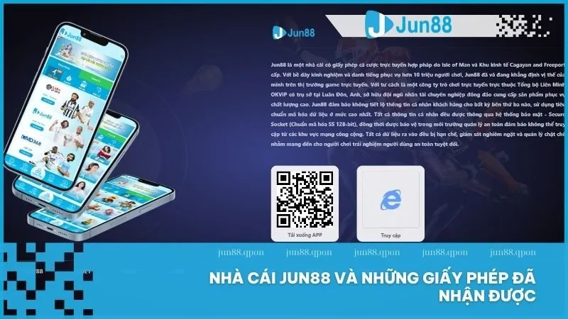 Giấy Phép Kinh Doanh 2 Jun88 và những giấy phép danh giá được chứng nhận toàn cầu