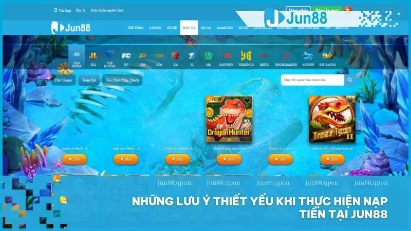 Cách nạp tiền Jun88 đơn giản, nhanh chóng và an toàn 6 Cần ghi nhớ hạn mức nạp tiền tối đa tại nhà cái và liên hệ bộ phận chăm sóc khách hàng ngay lập tức khi cần