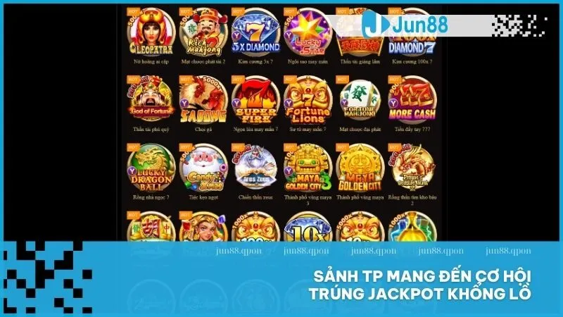 Nổ Hũ 8 Sảnh TP mang đến cơ hội trúng Jackpot khổng lồ