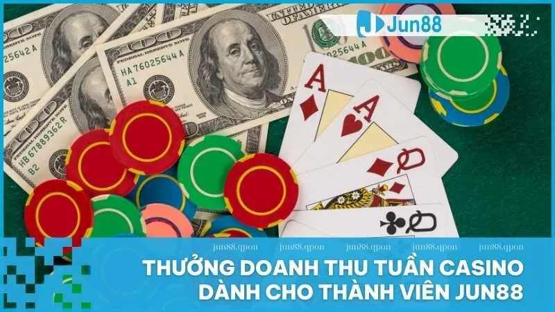 thưởng doanh thu tuần casino