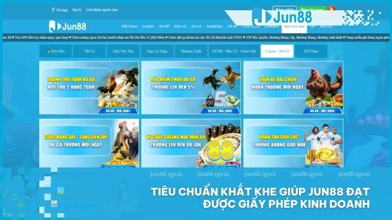 Giấy Phép Kinh Doanh 3 Giấy phép kinh doanh tại Jun88 là chìa khóa cho trải nghiệm cá cược an toàn và công bằng