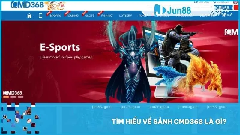 Thể thao CMD368 tại Jun88 – Điểm đến hàng đầu cho người đam mê cá cược 2 Tìm hiểu về sảnh CMD368 là gì?