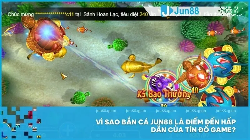 Bắn Cá 6 Trải nghiệm hấp dẫn với phần thưởng giá trị tại Bắn Cá Jun88