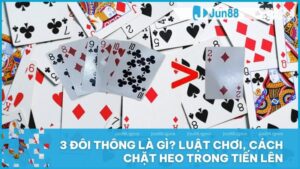 3 đôi thông là gì? Cách chơi và chiến thuật hiệu quả trong Tiến Lên Miền Nam 6 3 đôi thông là gì? Luật chơi, cách chặt heo trong Tiến Lên