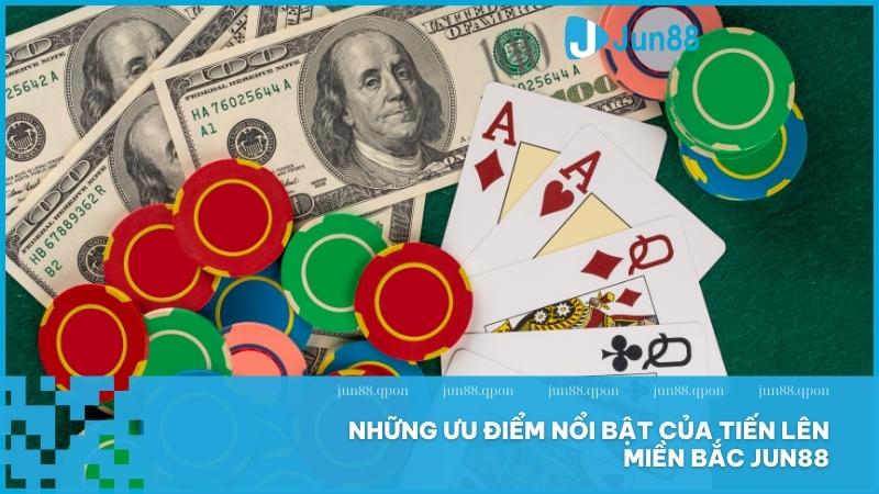 Tiến Lên Miền Bắc Jun88 - Sân chơi trực tuyến uy tín, nhiều khuyến mãi hấp dẫn 3 Trải nghiệm tuyệt vời cùng Tiến Lên Miền Bắc tại Jun88 với những ưu điểm vượt trội