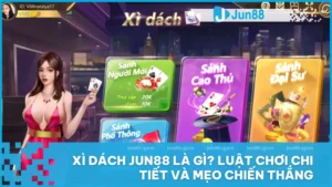 Trải nghiệm Xì Dách Jun88 đậm chất chiến thuật và giải trí 3 Xì Dách tại Jun88 không chỉ là trò chơi giải trí mà còn là nơi thể hiện bản lĩnh và khả năng tính toán chiến lược của người chơi
