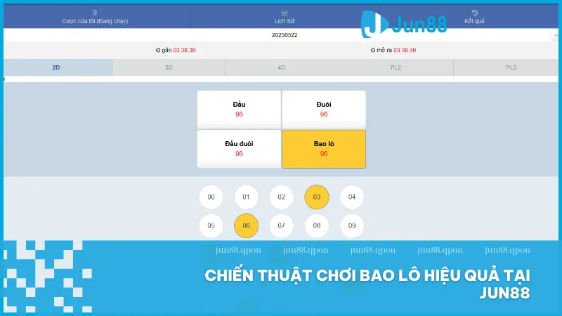 Bao Lô Jun88 là gì? Cách chơi hiệu quả và cơ hội trúng thưởng hấp dẫn 5 Kết hợp thống kê lô về nhiều và nuôi số theo ngày là chiến lược giúp người chơi tăng xác suất thắng