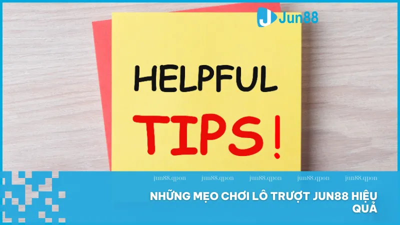 Lô trượt Jun88 và bí quyết chơi thông minh cho người mới 5 Áp dụng cách chọn số hợp lý và chia vốn thông minh để nâng cao khả năng trúng thưởng